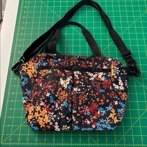 Lesportsac Floral Black Women's Bag